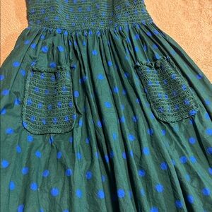 Pinnacle by Shruti Sancheti Women’s Green Smocked Dress